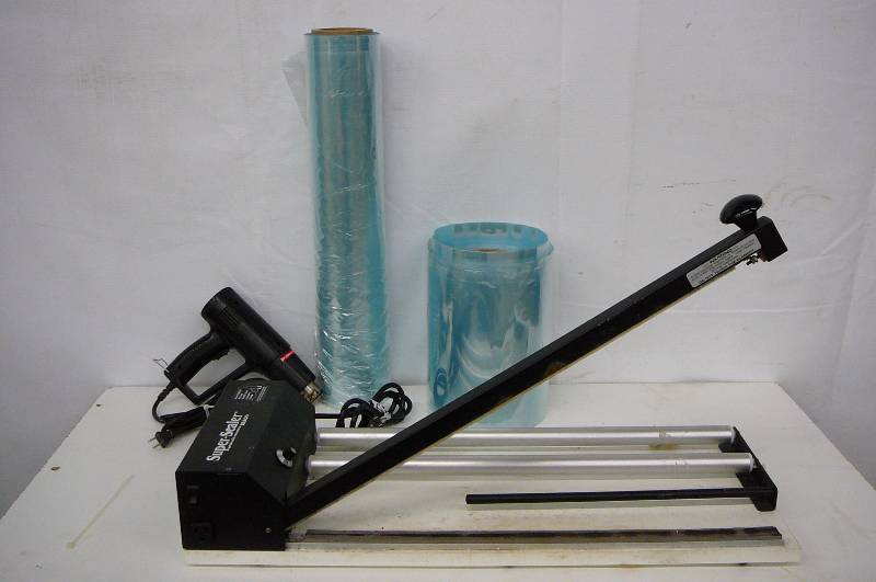lot 3 image: Portable Shrink wrap system