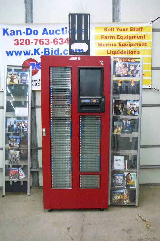 lot 1 image: DVD Now Kiosk Rental Machine