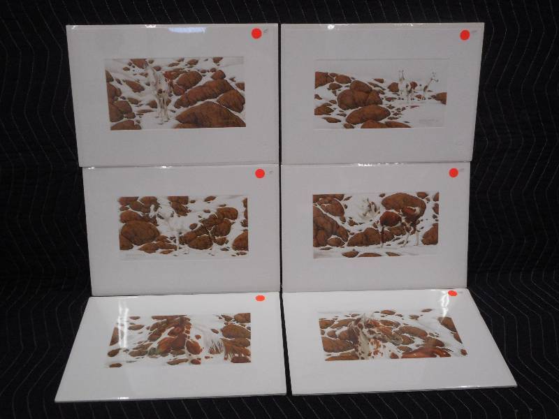 lot 8 image: Bev Doolittle 6-Print Signed & Numb...