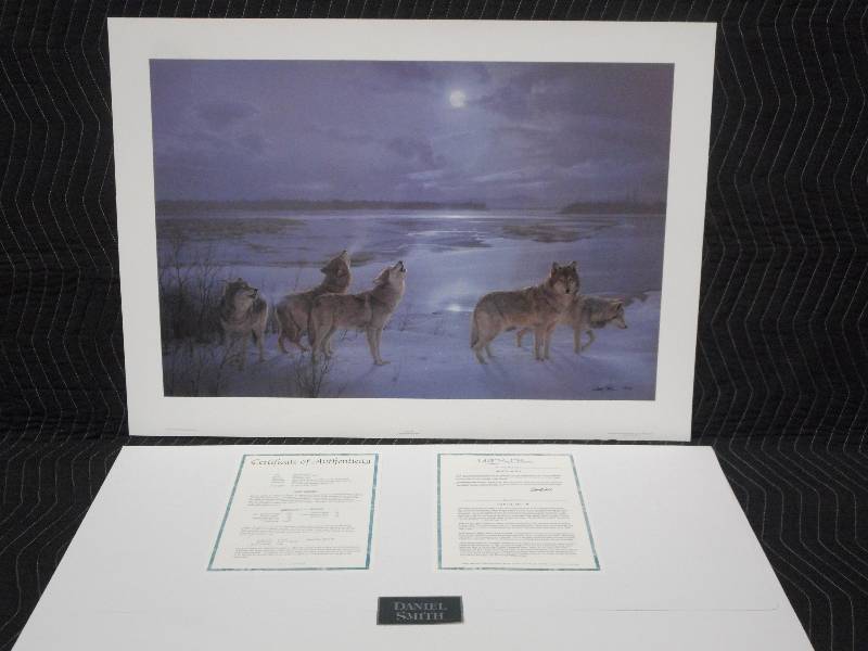 lot 12 image: Daniel Smith Signed & Numbered Moo...