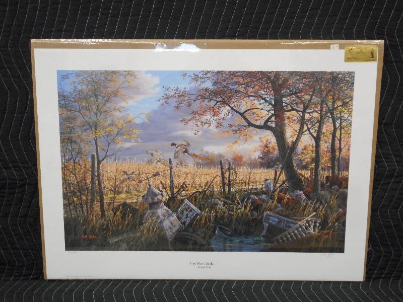 lot 15 image: Ken Zylla Signed & Numbered One Ma...