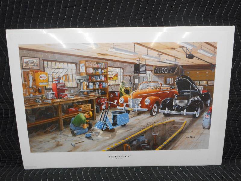 lot 16 image: Ken Zylla Signed & Numbered Forty ...