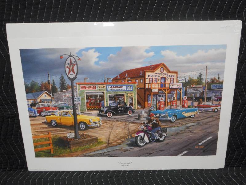 lot 17 image: Ken Zylla Signed & Numbered Crossr...