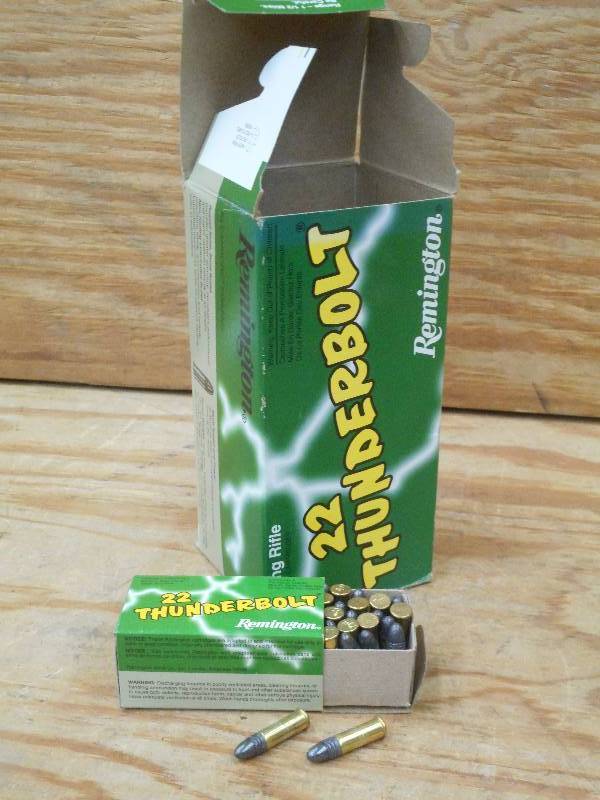 (35) Rounds Remington 22-Thunderbolt