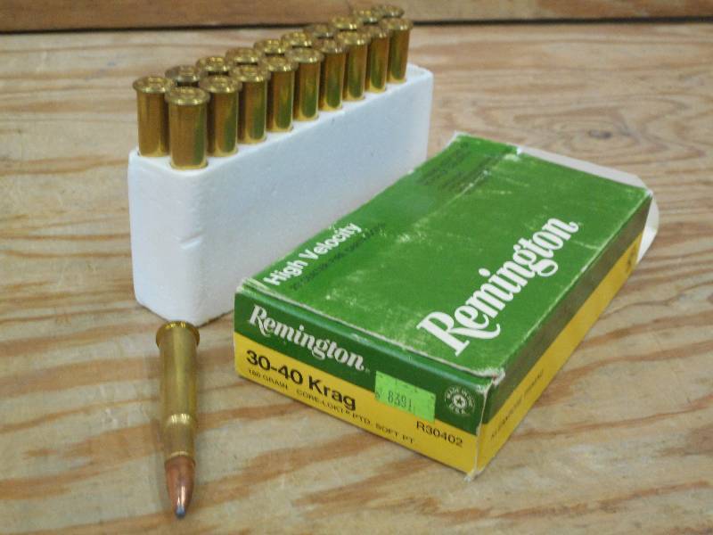 (20) Rounds Remington 30-40 Krag 18...