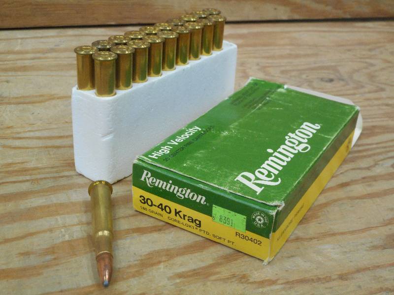 (20) Rounds Remington 30-40 Krag 18...