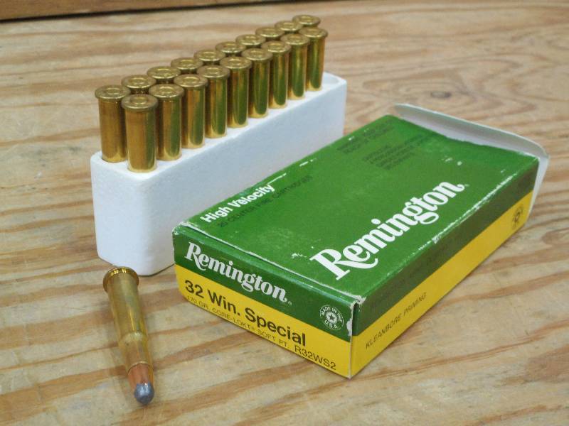 (20) Rounds Remington 32 Win.-Speci...