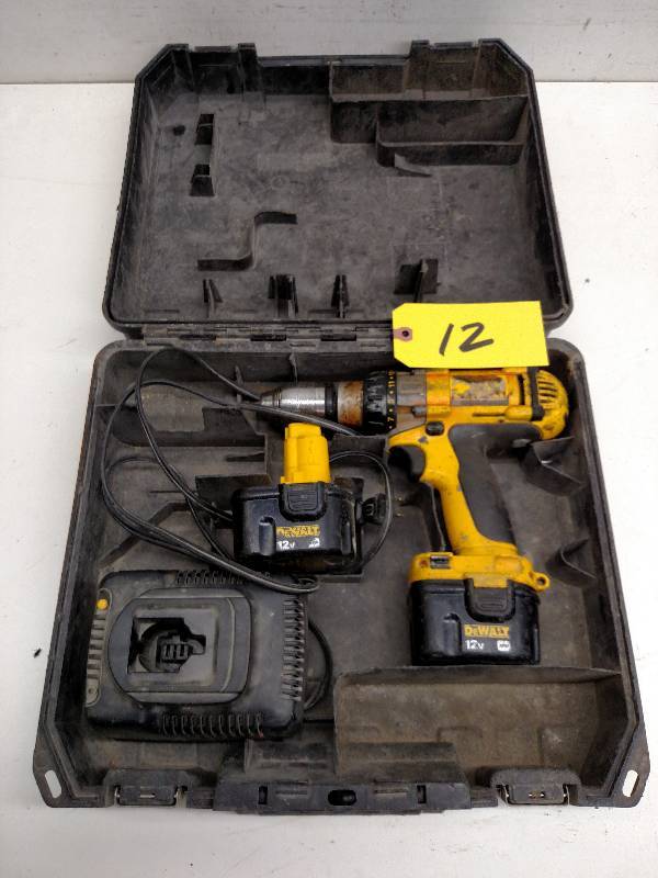 Dewalt 12 Volt 12 Cordless Drill,...