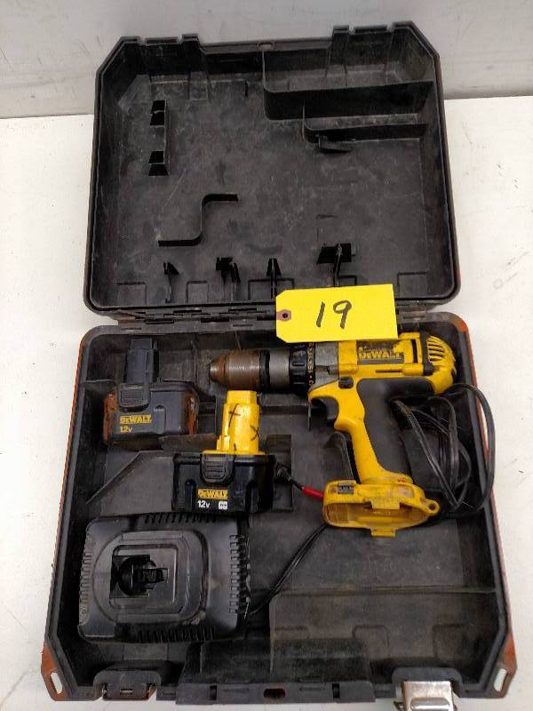 Dewalt 12 Volt 12 Cordless Drill,...