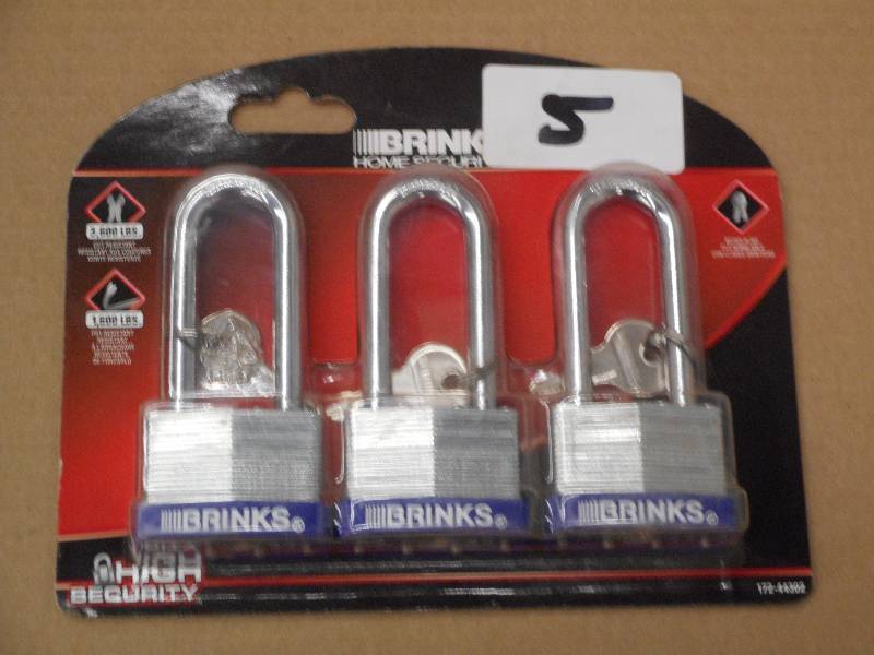 New Brinks 3-Pack Of 3600# Plated S...
