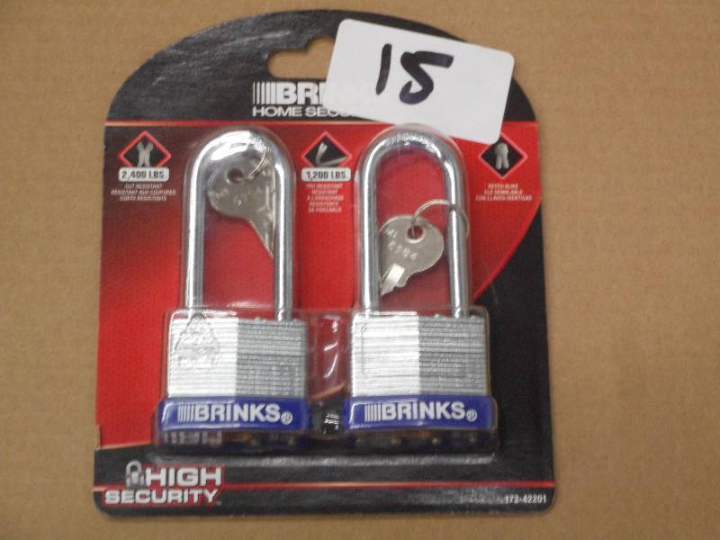 New Brinks 2-Pack Of 2400# Plated S...