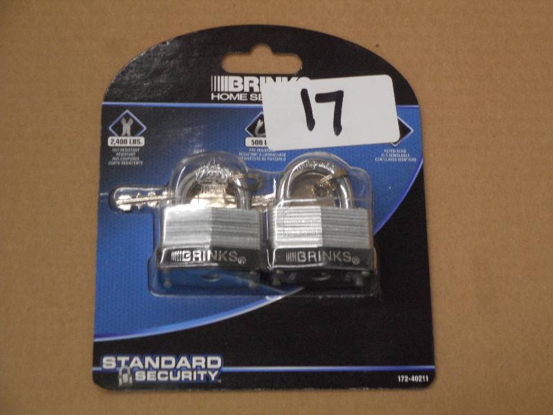New Brinks 2-Pack Of 2400# Plated S...