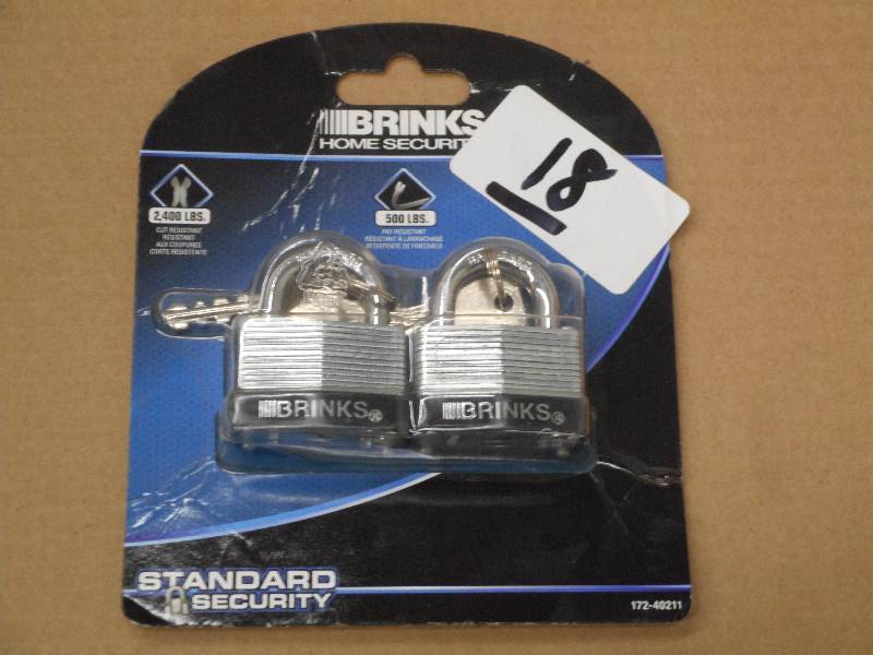 New Brinks 2-Pack Of 2400# Plated S...
