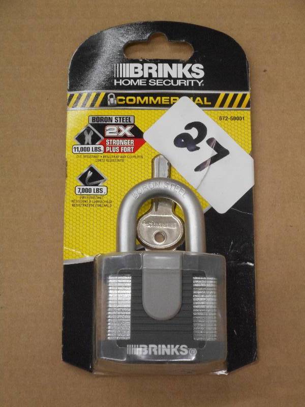 New Brinks Commercial 11000# Plated...