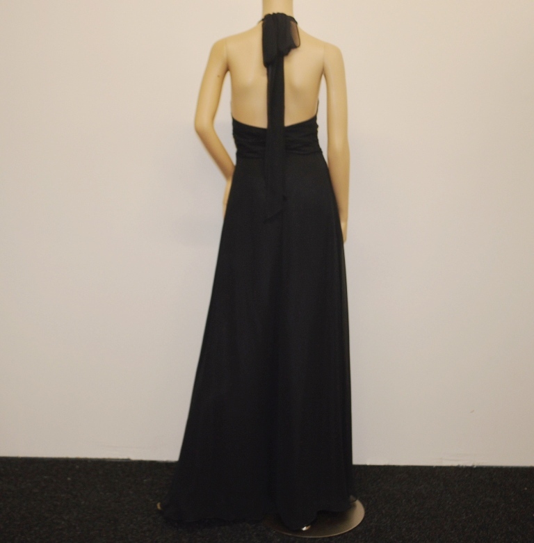 lot 21 image: Jim Hjelm Black Special Occasion Dress