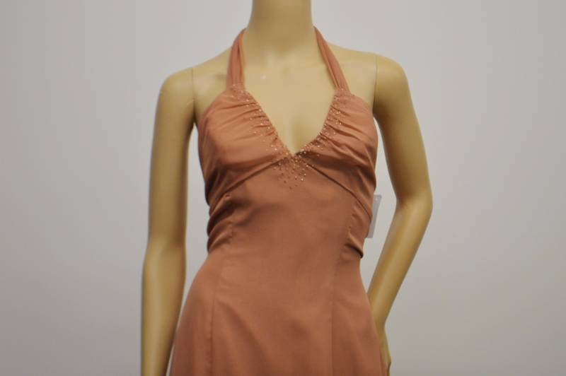 lot 29 image: Eden Maids Light Brown Special Occasion Dress