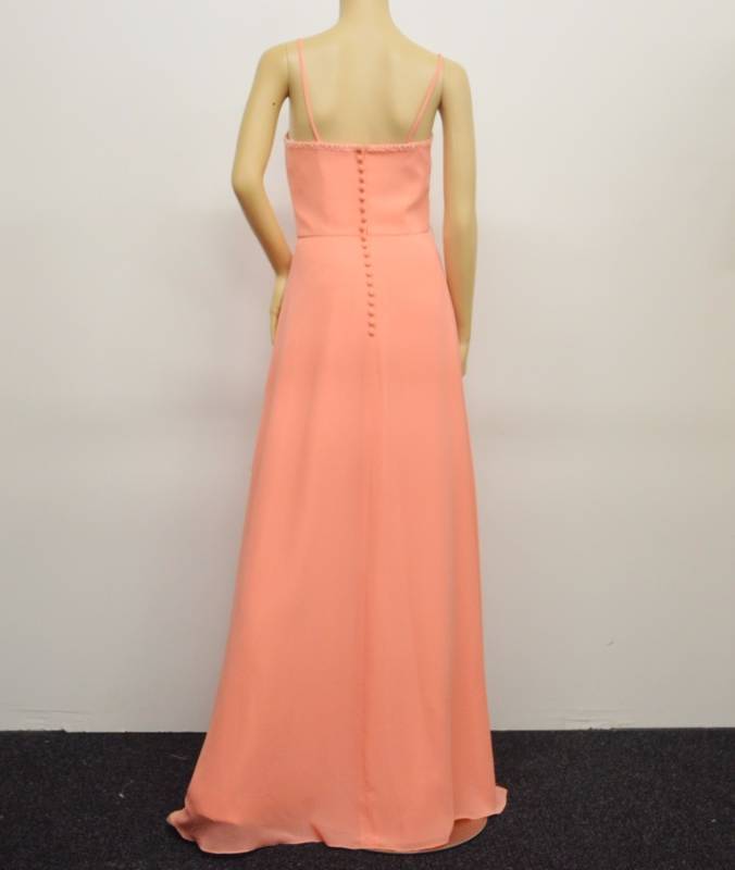 lot 40 image: Coral Chiffon Special Occasion Dress