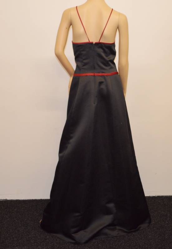 lot 60 image: Eden Maids  Black Special Occasion Dress