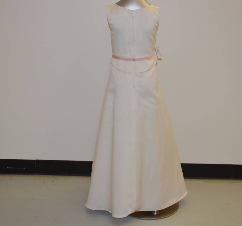 lot 97 image: Off White Flower Girl Dress