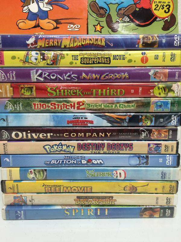 lot 32 image: Kids DVD Movies and Shows 2