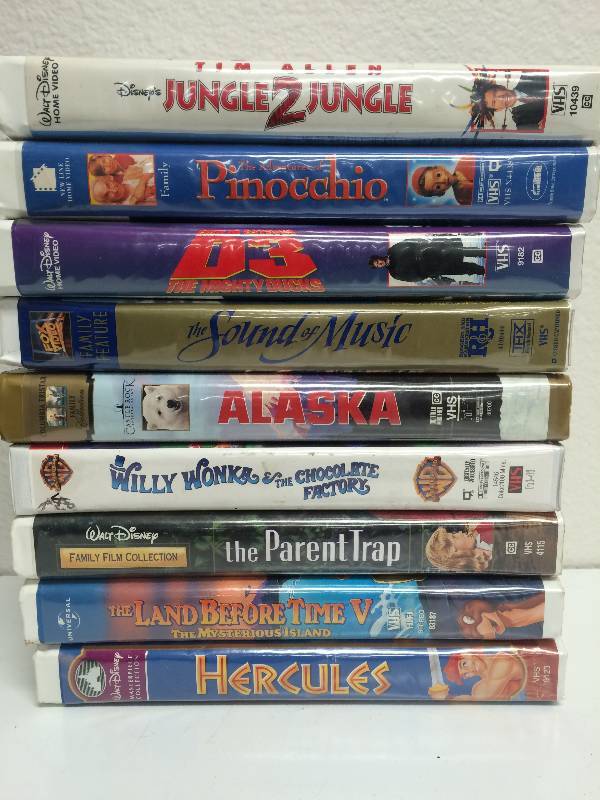 lot 36 image: VHS Tapes