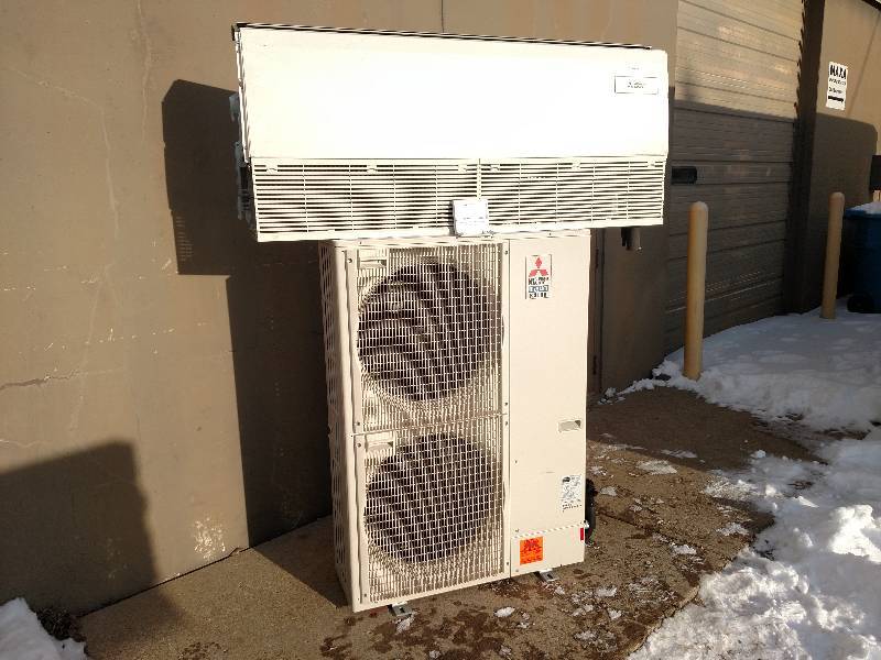 Mitsubishi Ductless Mini-Split HVAC...