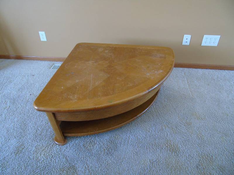 lot 2 image: Coffee Table for a sectional sofa