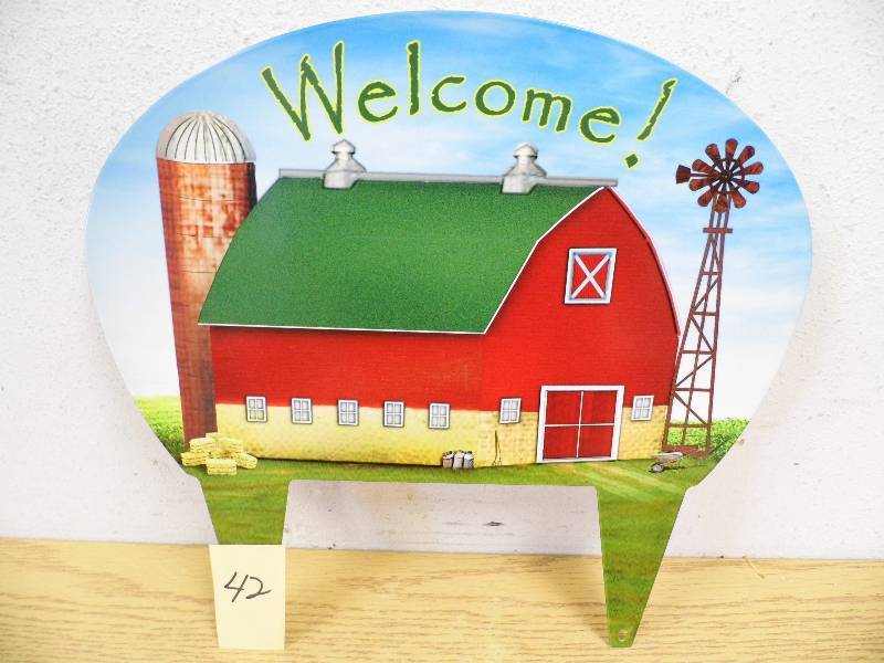 Metal Barn Sign
