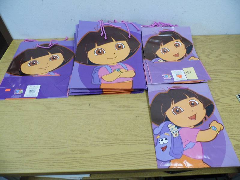 15 Large and 12 Small Dora Gift Bags