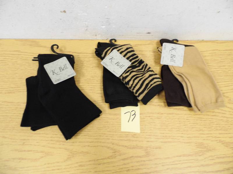 6 Pair K.Bell Socks