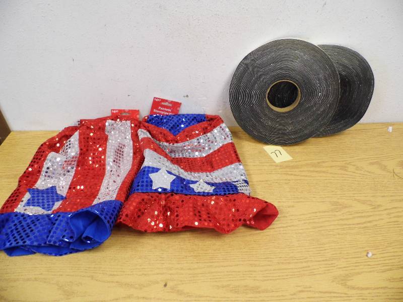 Patriotic Hats & Rubber Seal