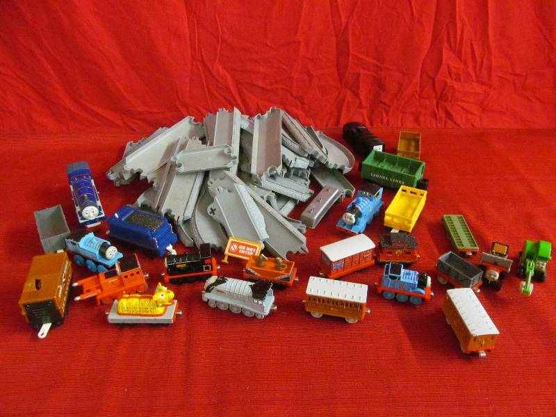 lot 41 image: Thomas the Train toys