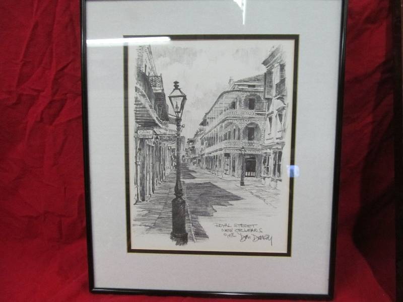 lot 122 image: pencil drawing