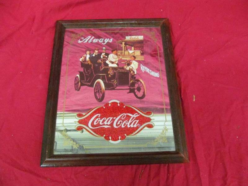 lot 125 image: Coca Cola Mirror