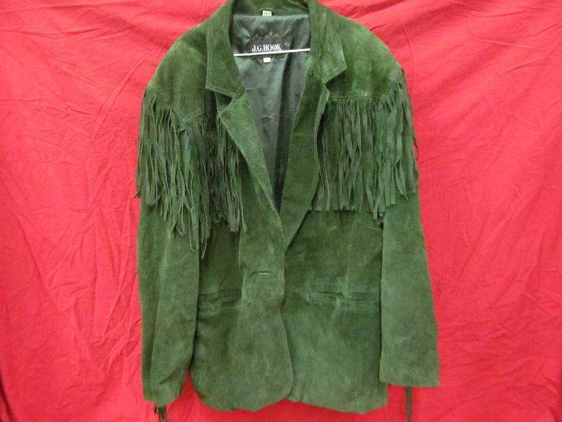 lot 166 image: Leather Coat