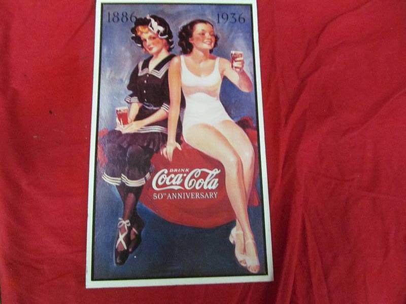lot 247 image: Coca Cola Sign