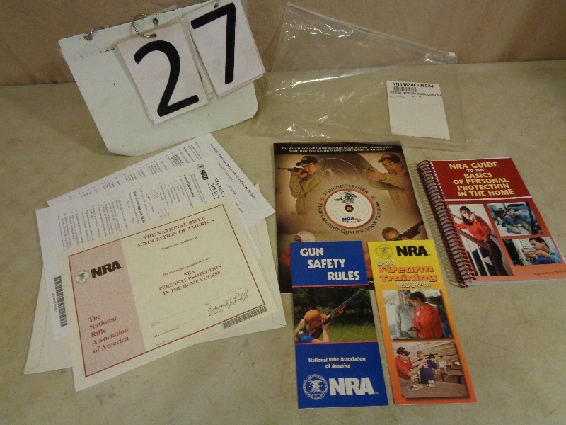 New NRA Personal Protection In Home Course Study Guide