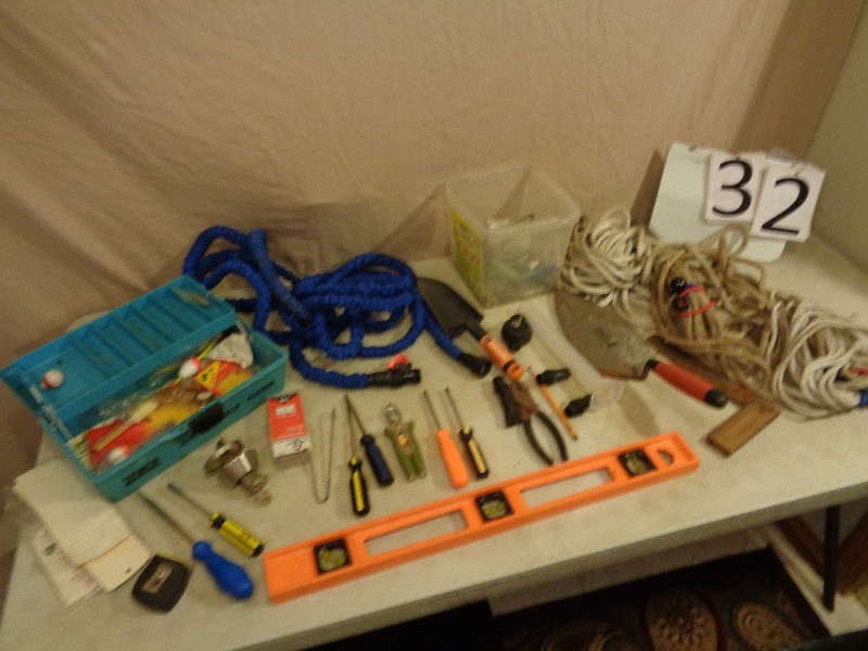 Tackle Box, Hose, and More
