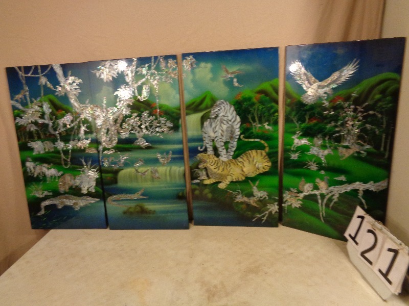 4 Nature Wall Decorations
