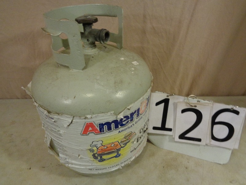 20 lb Propane Tank, New Valve.