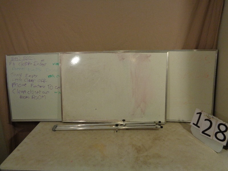 3 White Boards and Tripod