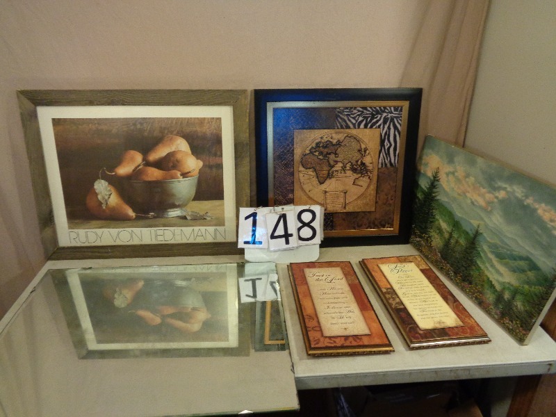 Framed Pictures and Decor