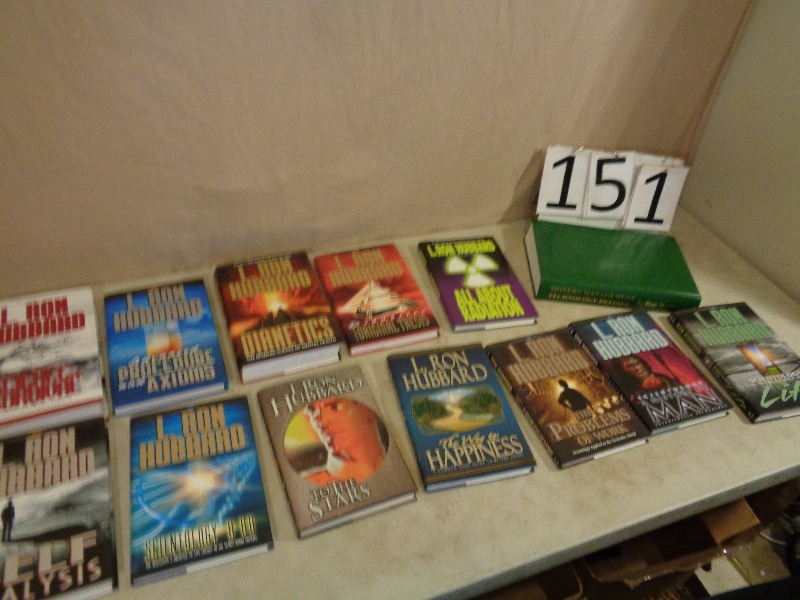 L. Ron Hubbard Scientology Books