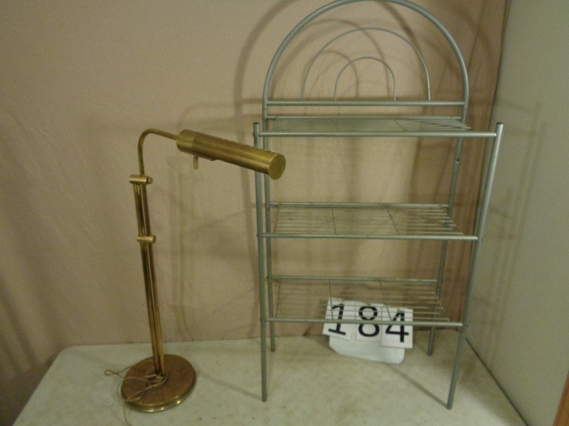 Lamp and Shelf