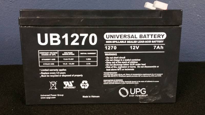 lot 54 image: Universal Battery for Depth Finders & Underwater Cameras
