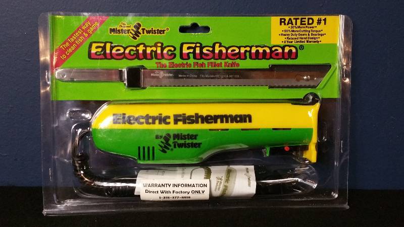 lot 65 image: Mister Twister Electric Fisherman Filet Knife