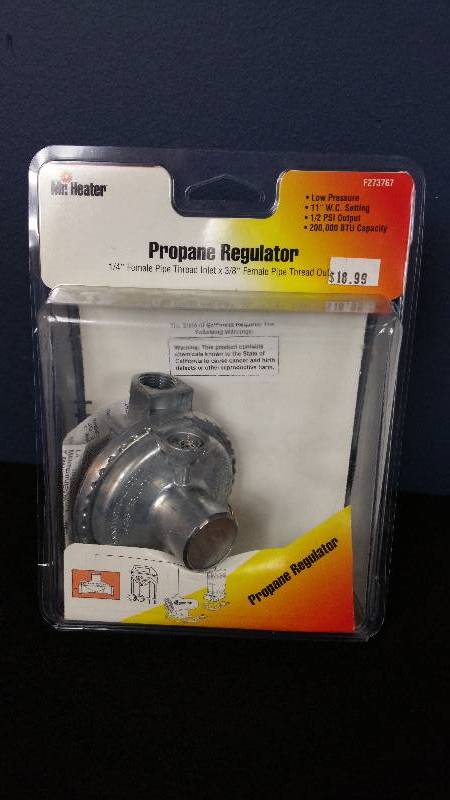 lot 76 image: Mr. Heater Propane Regulator