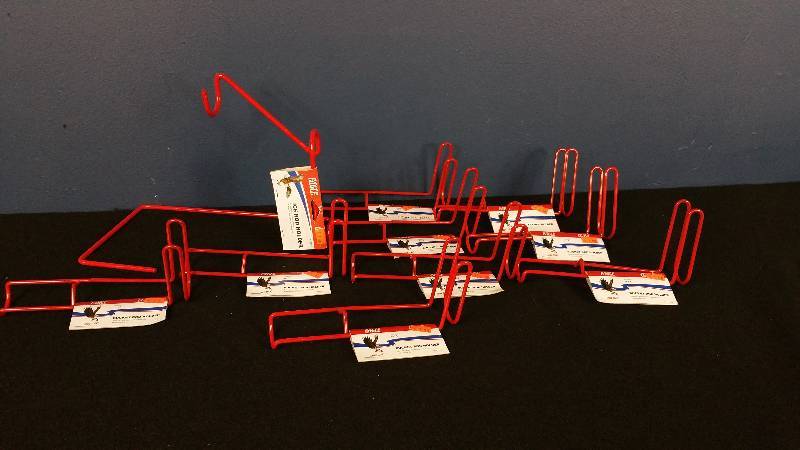 lot 80 image: Group of (10) Ice Rod Holder, Bucket Rod Holders