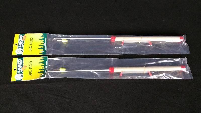 lot 85 image: Group of (2) Lakco Jig Rods