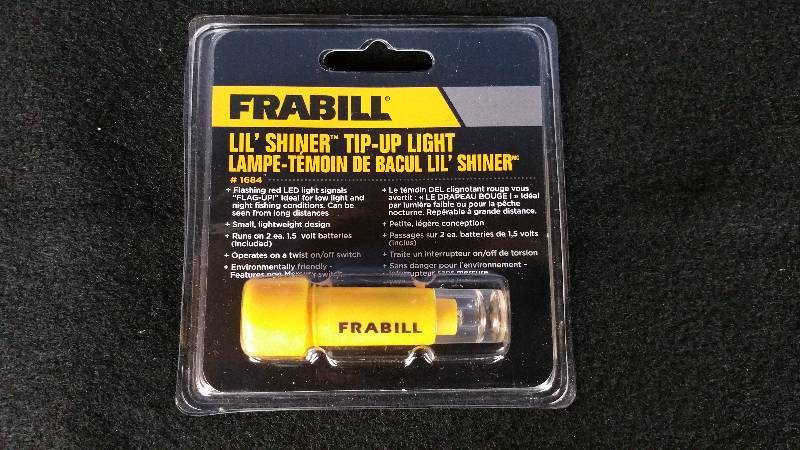 lot 91 image: Frabill Lil Shiner Tip-up Light